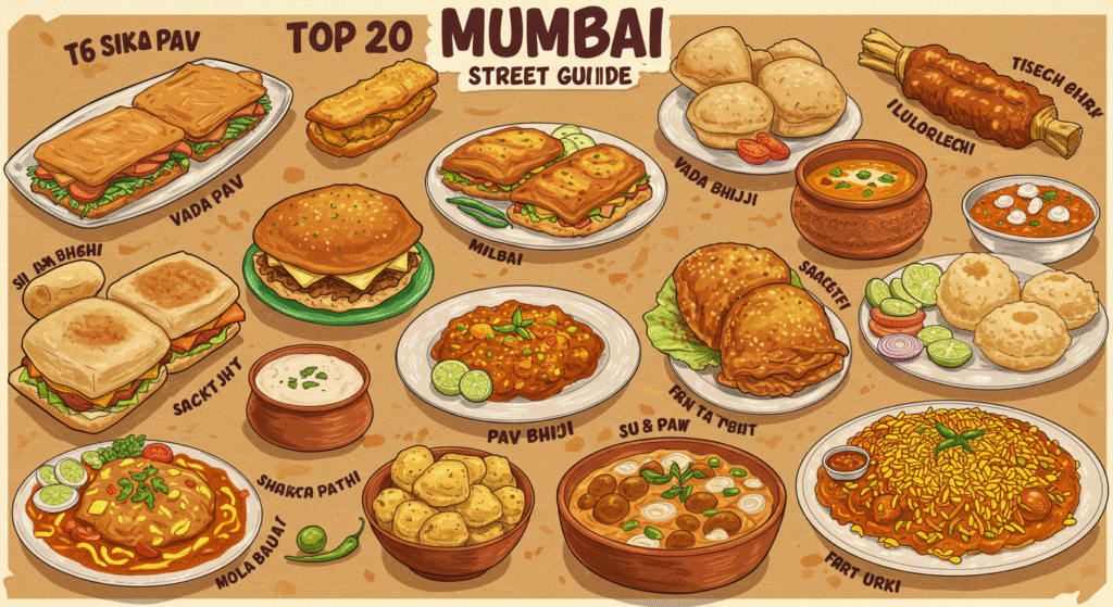 Mumbai's TOP 20 Foods!